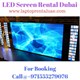 LED Screen Rental Service in Dubai