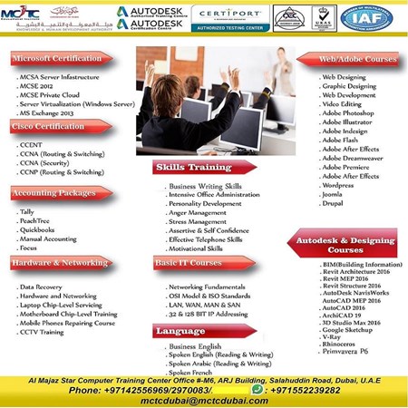 Engineering and AutoDesk Training service in Dubai