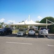 Parking shades | Tensile shades | Swimming pool shades | Walkway shades | Play area shades | Garden shades | Roof shades