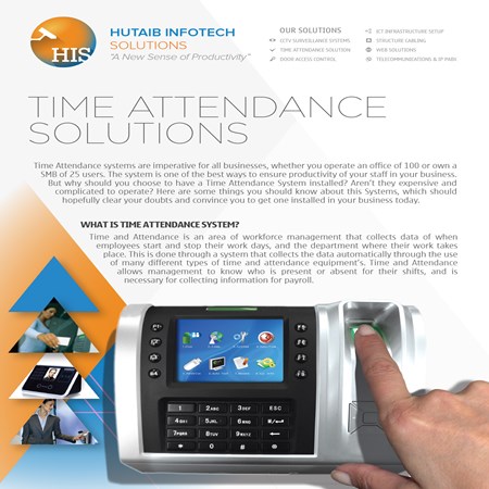 Time Attendance Solutions in UAE